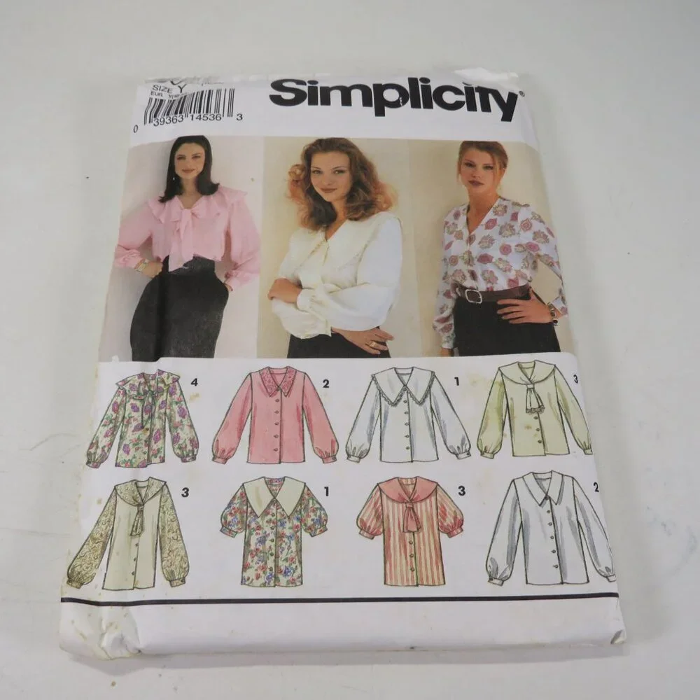 Simplicity 8620 sewing pattern Blouse, Shirt UNCUT Size 18-22
